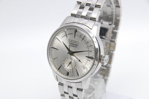 【 BOXED N MINT+ 】 Seiko Presage SARY079 Silver Dial AT Men's Watch from JAPAN